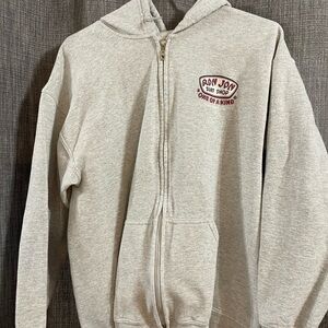 Ron Jon Men’s Gray Zip-Up Hoodie
